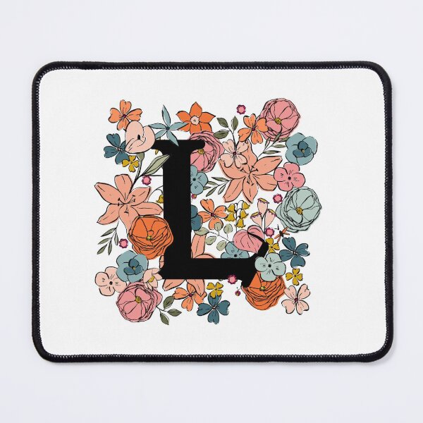 Item preview, L Illustrated Floral Letter designed and sold by gabrielleneil.