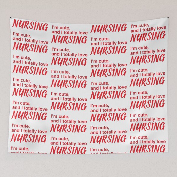 Item preview, I'm cute, and I totally love nursing designed and sold by jazzydevil.