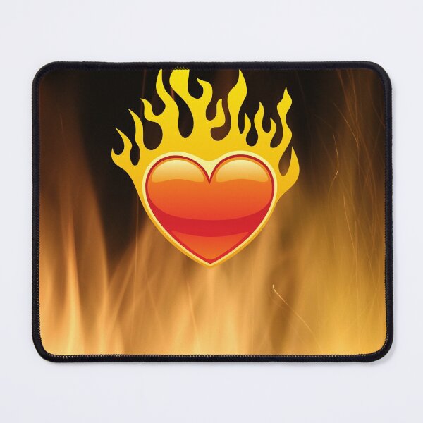 Item preview, Burning Heart designed and sold by Rritu.