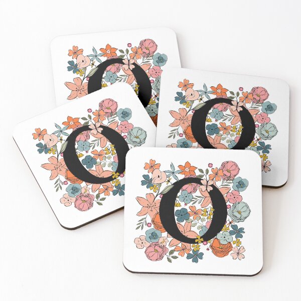 Item preview, O Illustrated Floral Letter designed and sold by gabrielleneil.
