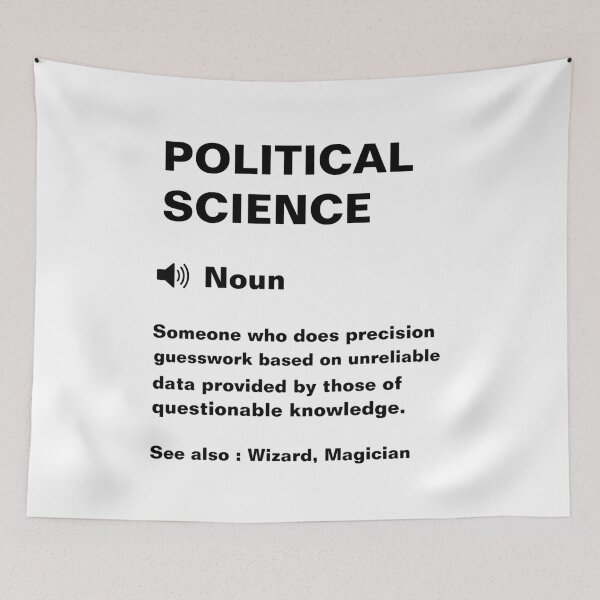 Item preview, Funny Political Science Definition designed and sold by Yay Design.