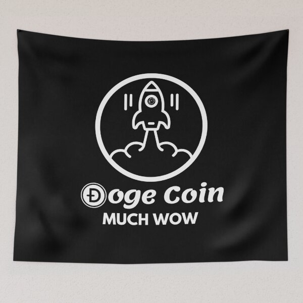 Item preview, DogeCoin to the moon collection designed and sold by Printdude.