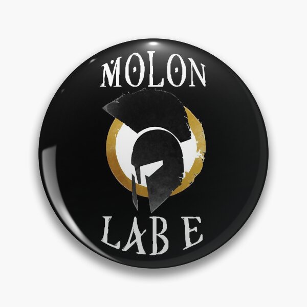 Item preview, Molon Labe White Logo  designed and sold by PorroKylan.