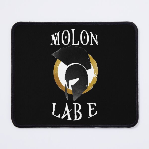 Item preview, Molon Labe White Logo designed and sold by PorroKylan.