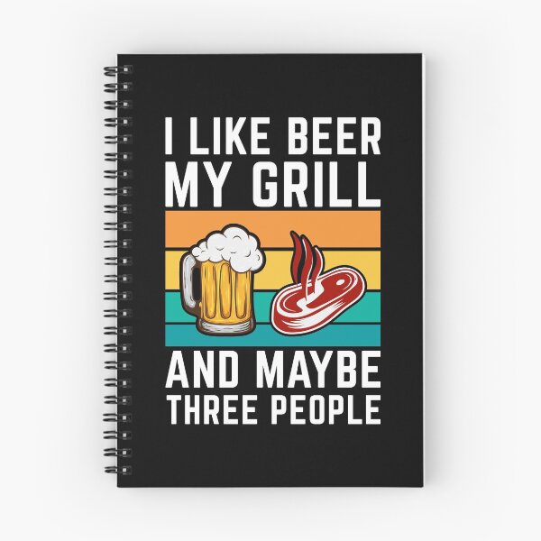 Item preview, I like beer my grill and maybe three people designed and sold by Dandesin.