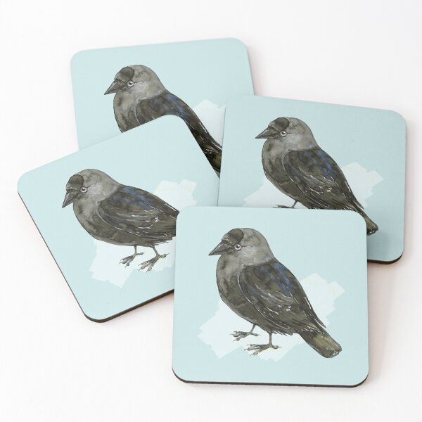 Item preview, Cute jackdaw  designed and sold by Bwiselizzy.