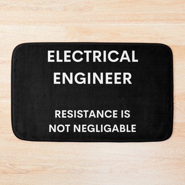 Item preview, Electrical engineer resistance is not negligable funny & cool T-shirt designed and sold by spolayastore.