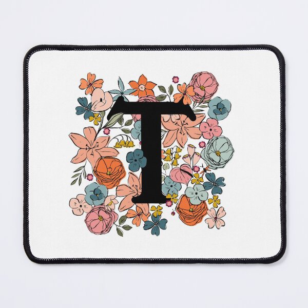 Item preview, T Illustrated Floral Letter designed and sold by gabrielleneil.