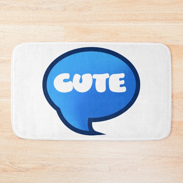 Item preview, Cute bubble quote box gradient bule to cyan designed and sold by creativitygood.