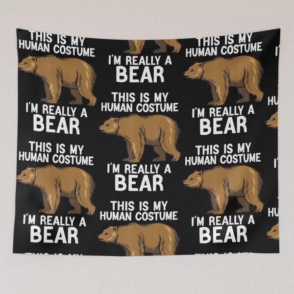 Item preview, Simple Halloween Costumes Funny Bear Costume designed and sold by Nguyenhaithanh.