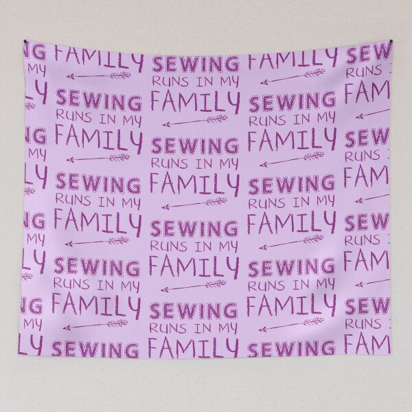 Item preview, Sewing runs in my family designed and sold by jazzydevil.