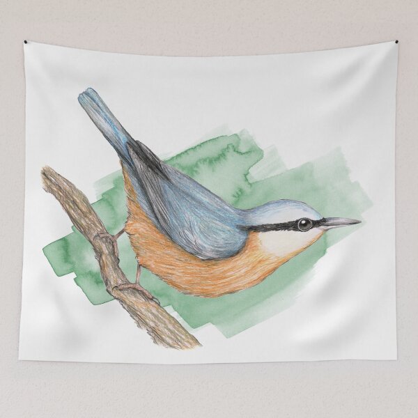 Item preview, Nuthatch  designed and sold by Bwiselizzy.