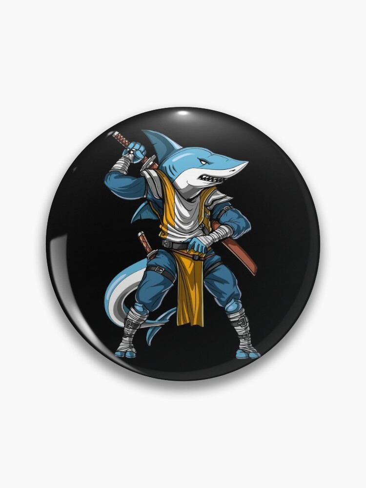 Ninja Shark Samurai - Shark Ninja - Pin