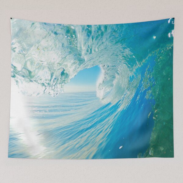 Item preview, Blue Ocean Summer Beach Waves designed and sold by ReichbournArt.