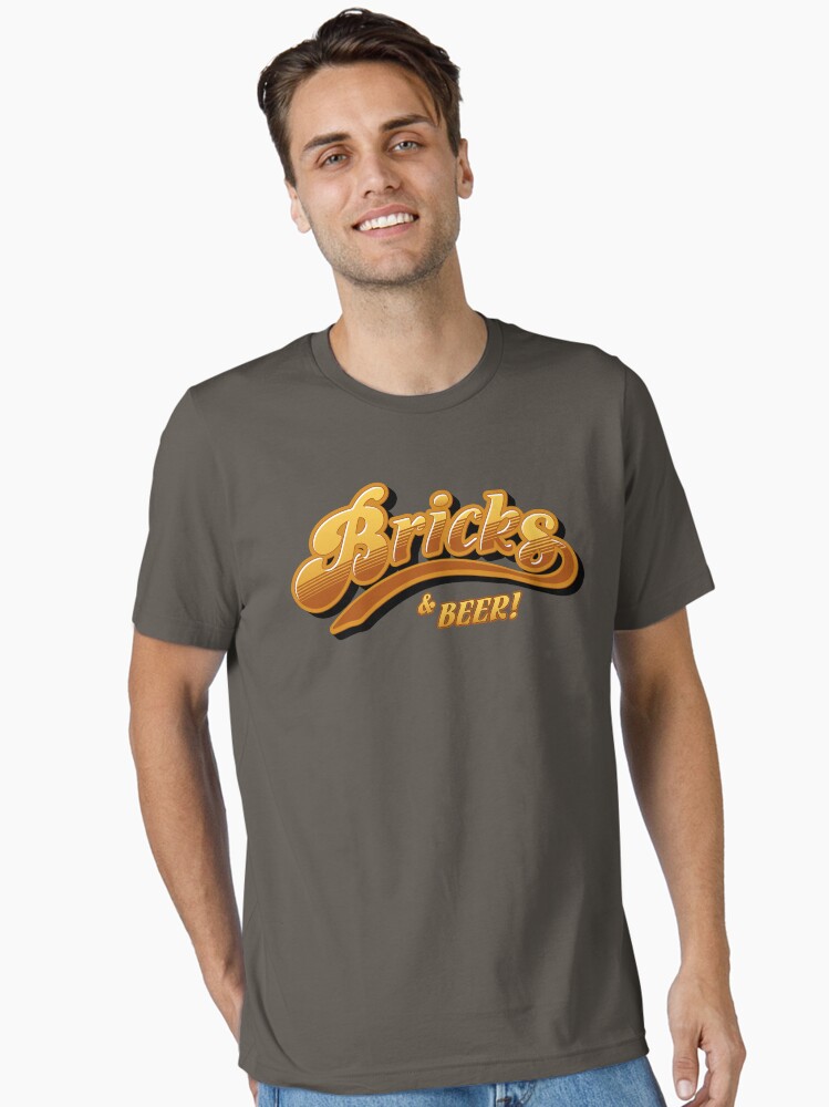 Thumbnail 2 of 7, Essential T-Shirt, Bricks & Beer designed and sold by futuristicvlad.