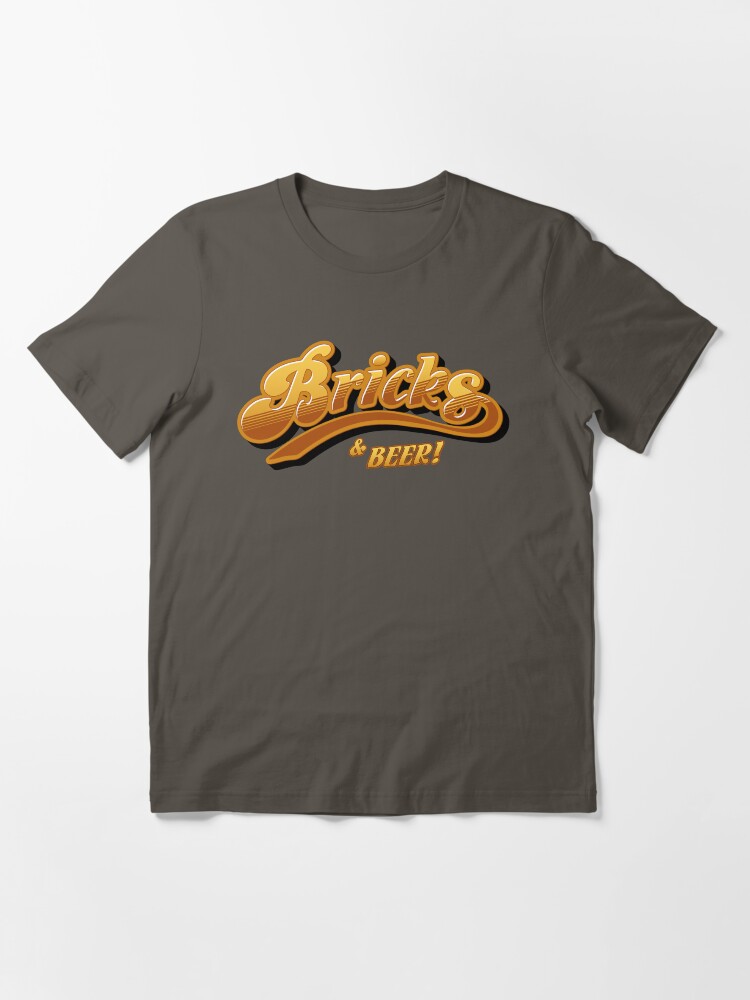 Thumbnail 3 of 7, Essential T-Shirt, Bricks & Beer designed and sold by futuristicvlad.