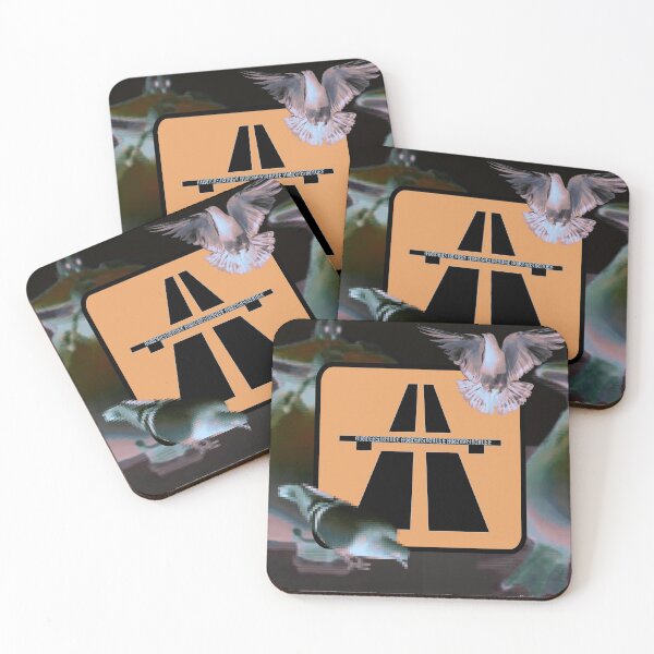 Item preview, MOTORWAY PIGEON (HORRORCORE VERISON) designed and sold by LappenSammler.