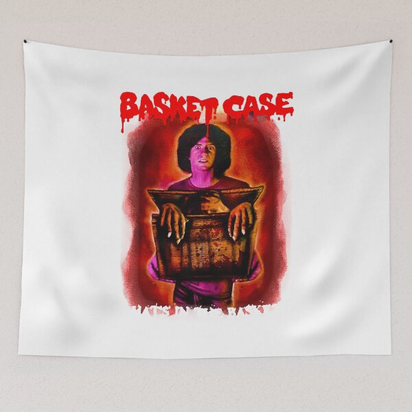 Item preview, Basket Case Halloween Whats In The Basket Raglan Horror monster movie Slasher Thriller with many sensational situations designed and sold by BasketCaselowen.