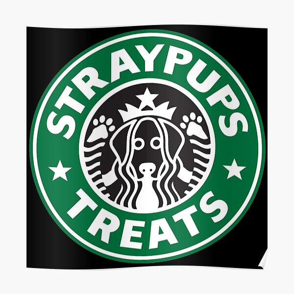 Straypups behandelt Poster