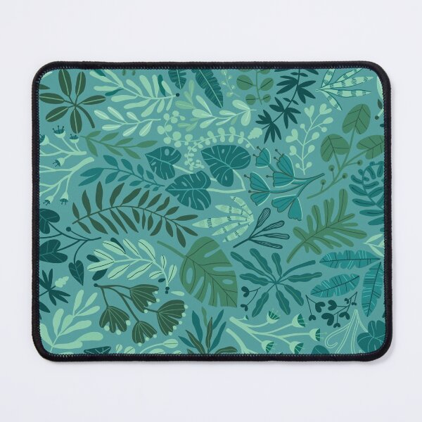 Item preview, Tropical botanical jungle leaves. Green and mint designed and sold by kostolom3000.