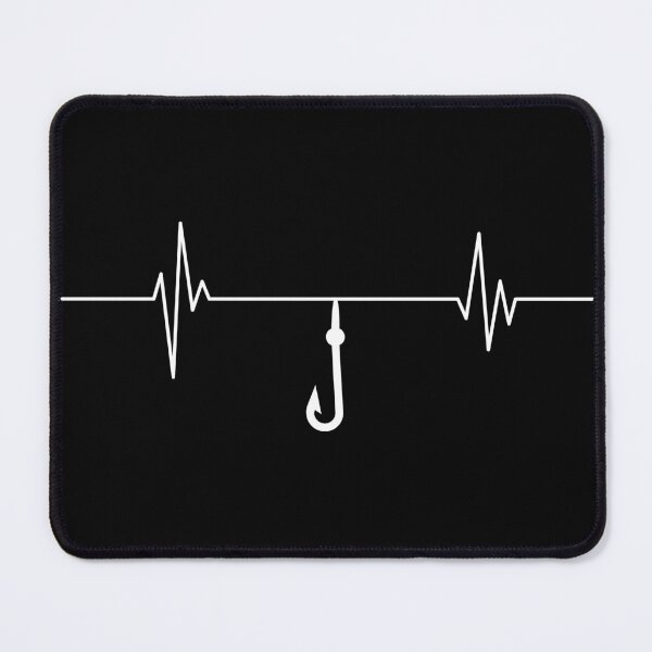 Item preview, Fishing Hook Heartbeat designed and sold by SHOPBLOB.