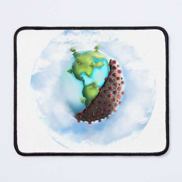 Item preview, Covid 19 Pandemic Healing Planet Earth designed and sold by ArTeaCupcake.
