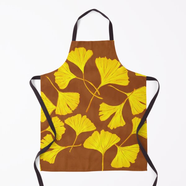Item preview, Autumn Gingko Leaves Painting designed and sold by MaiZephyr.