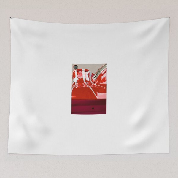 Item preview, Racing lines in red and white designed and sold by TheRetroJunkie.