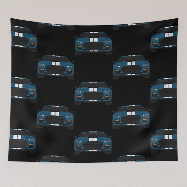 Item preview, Shelby GT500 2020 Performance-Blue + White Stripes   designed and sold by GittlerKeily.