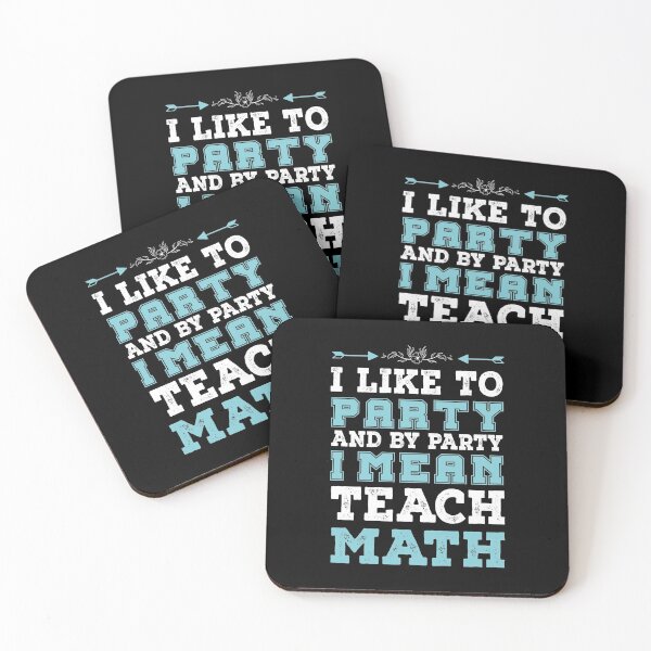 Item preview, Teach Math designed and sold by FASHIONGALLERIA.