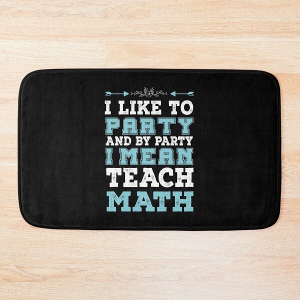 Item preview, Teach Math designed and sold by FASHIONGALLERIA.