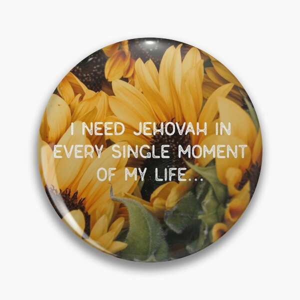 Item preview, I need Jehovah in every single moment of my life... designed and sold by Paper Bee Gift Shop.