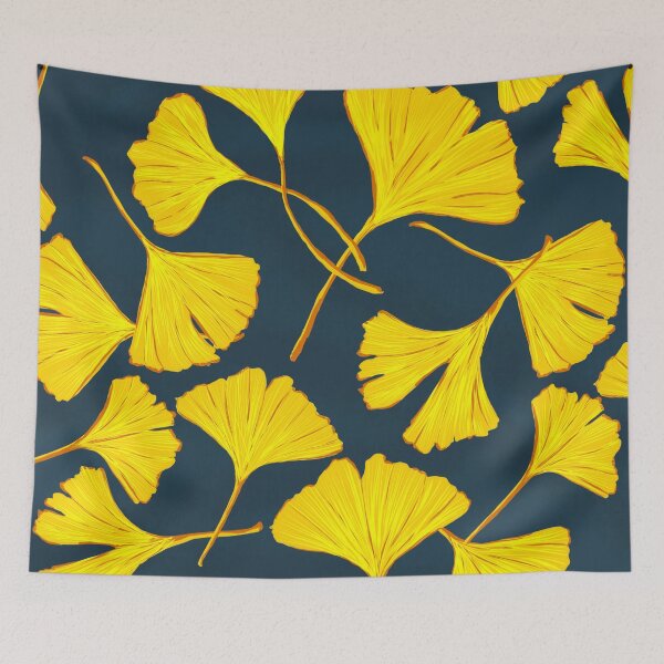 Item preview, Vibrant Gingko Leaves designed and sold by MaiZephyr.