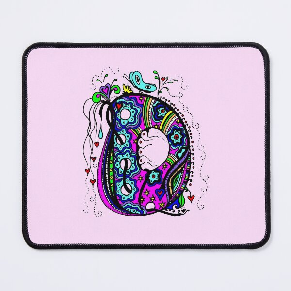 Item preview, The Letter D  Alternative Coloured with Transparent Background designed and sold by Heatherian.