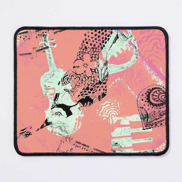 Item preview, Musical Memories 5 Faux Chine Colle Monoprint Var 1 designed and sold by Heatherian.