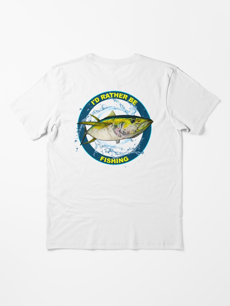 yellowfin tuna logo Essential T-Shirt for Sale by Paul Kyriakides