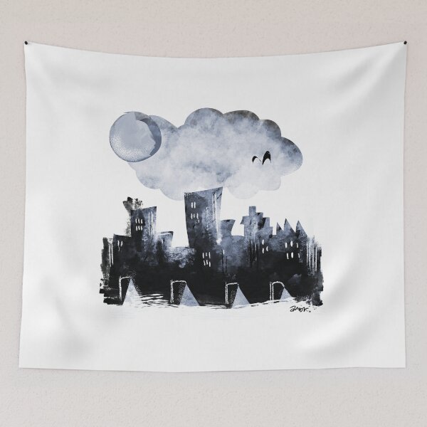 Item preview, Inky City designed and sold by Lliam Amor.