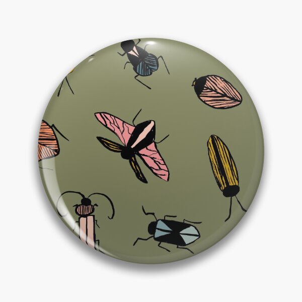 Item preview, Green Painted Insects designed and sold by gabrielleneil.
