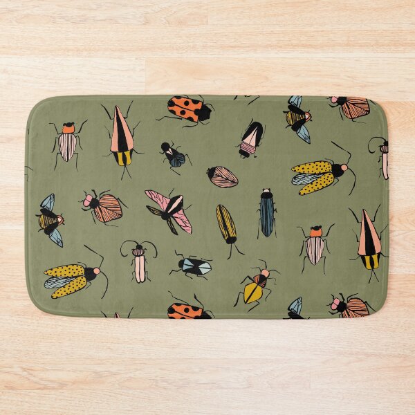 Item preview, Green Painted Insects designed and sold by gabrielleneil.