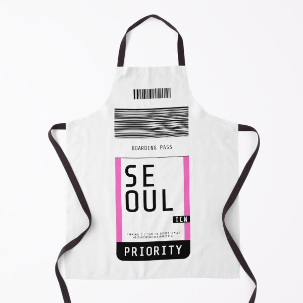 Item preview, Seoul Boarding Pass ICN (Pink) designed and sold by lukassfr.