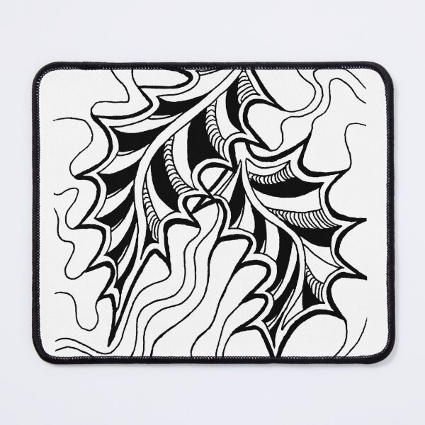 Item preview, Miniature Aussie Tangle 20 in Black with Transparent Background designed and sold by Heatherian.