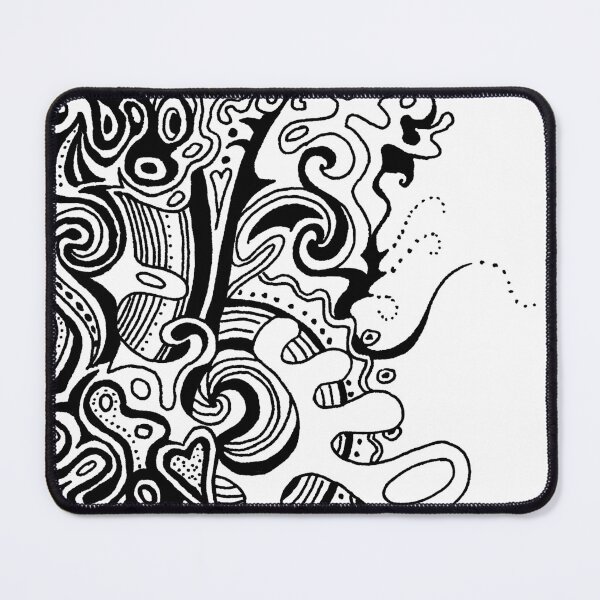 Item preview, Aussie Tangle 18 in Black with Transparent Background designed and sold by Heatherian.