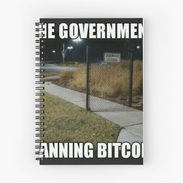 Item preview, The Government Banning Bitcoin designed and sold by Yield Farmer.