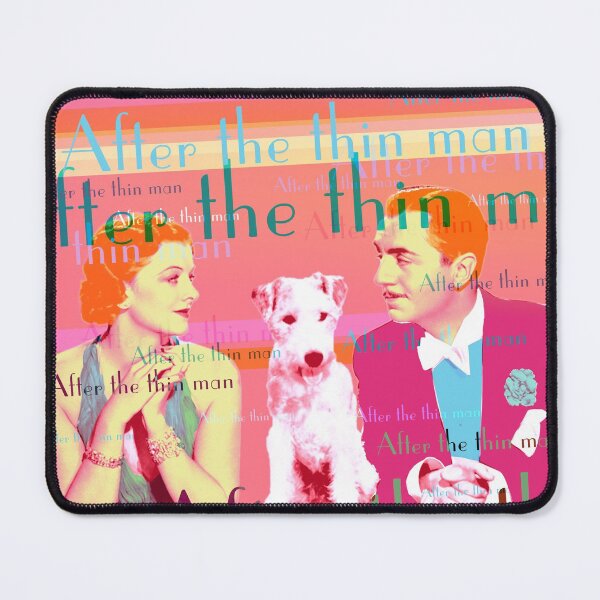 Item preview, After the thin man Actor, William Powell, Myra Loy, dog Asta designed and sold by Mauswohn.
