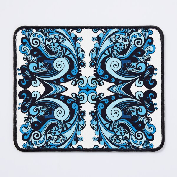 Item preview, Miniature Aussie Tangle 15 Var 1 Blue  designed and sold by Heatherian.