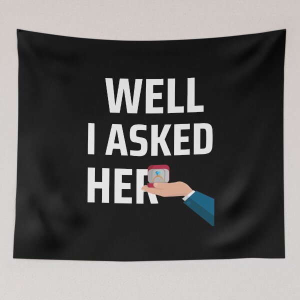 Item preview, Well i asked her funny & cool T-shirt for lovers designed and sold by spolayastore.