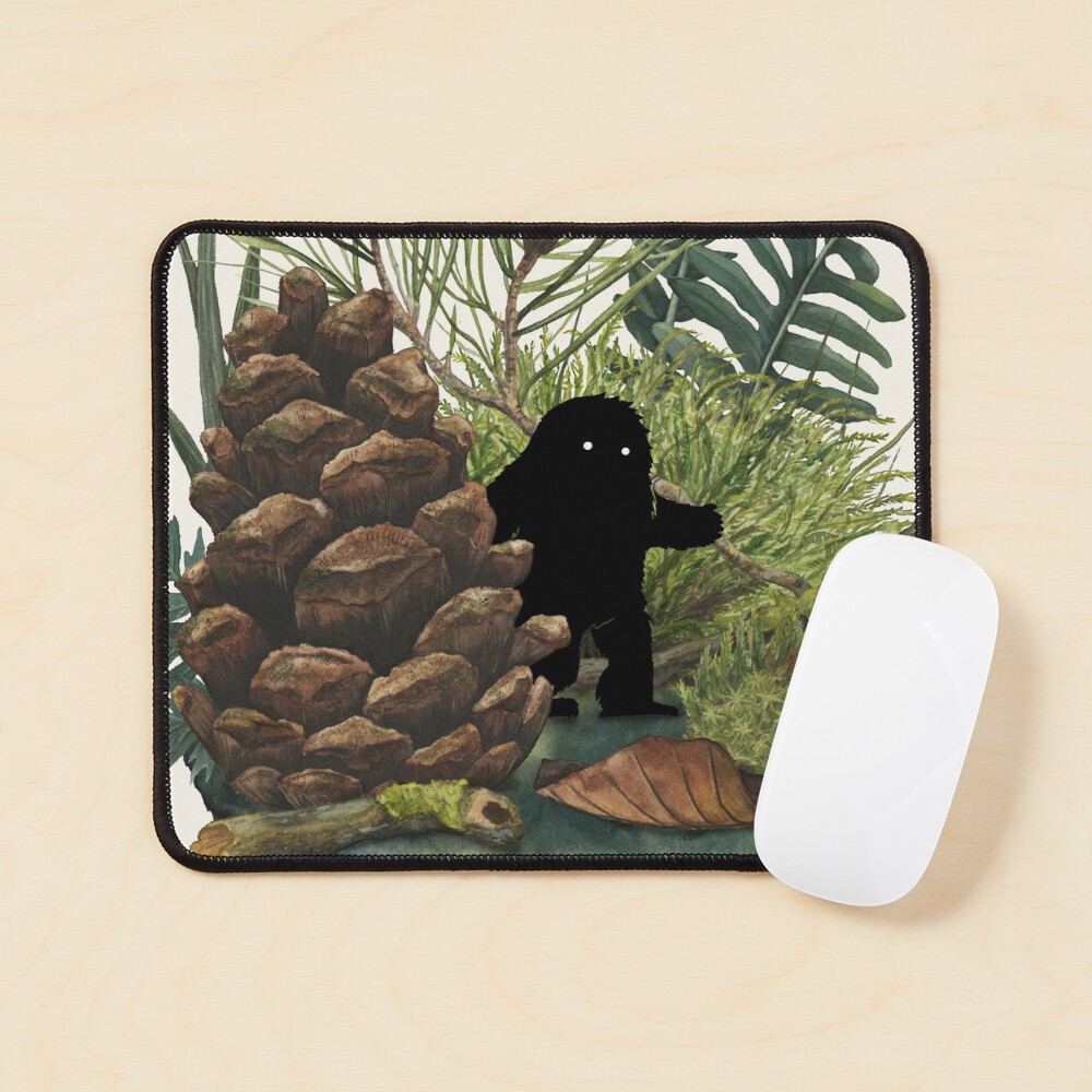 Tiny Sasquatch Mouse Pad