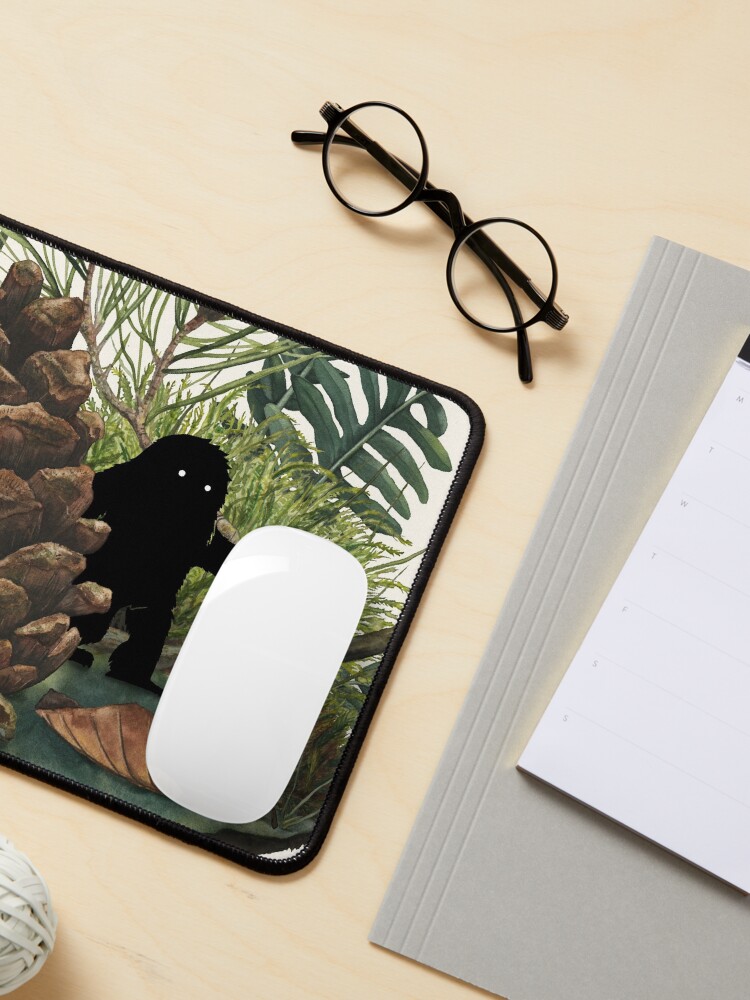 Alternate view of Tiny Sasquatch Mouse Pad
