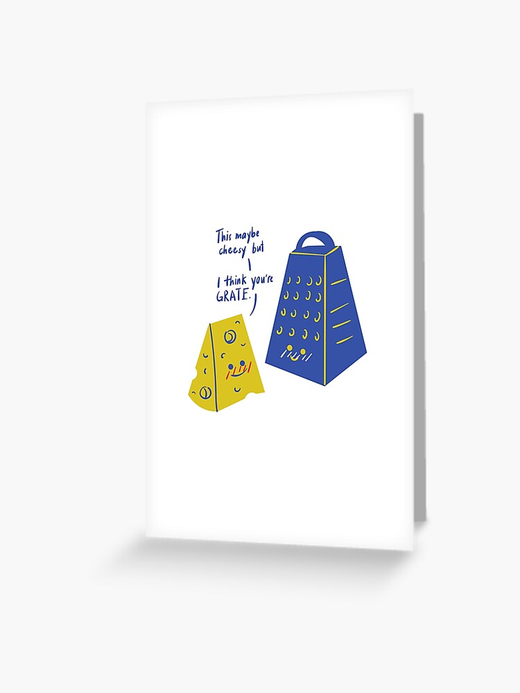 Master Cheese Shredder Greeting Card for Sale by 84Nerd