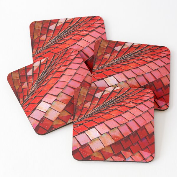 Item preview, Abstract pattern ceramic tile designed and sold by 1DaisyChainLane.